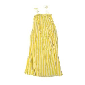 Show Me Your Mumu Angel Maxi Dress
Yellow & White Stripe Size Large